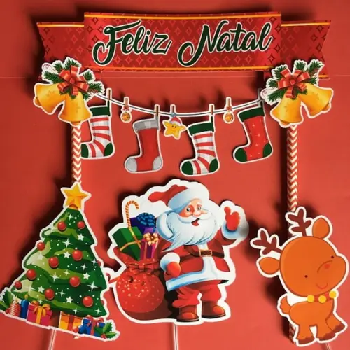 Topo de Bolo - Natal