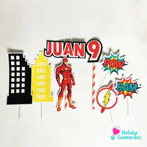Topo de Bolo Flash