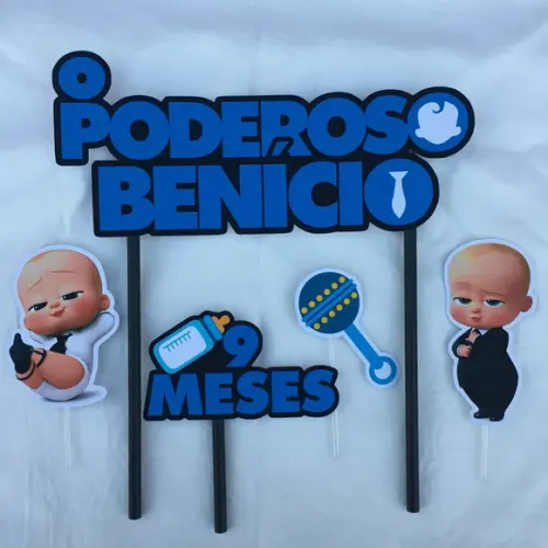 Topo de Bolo Poderoso Chefinho