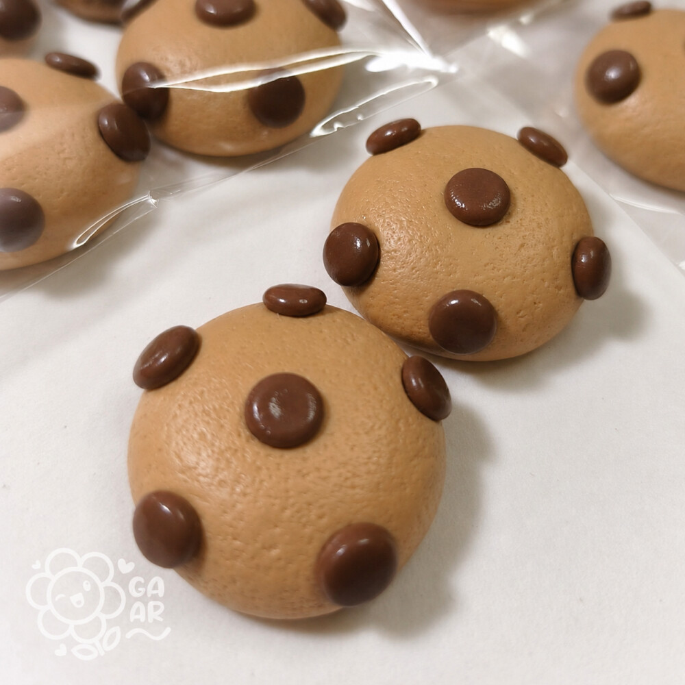 Aplique Cookie Decorado em Biscuit para Laços, Tiaras, Lembranci