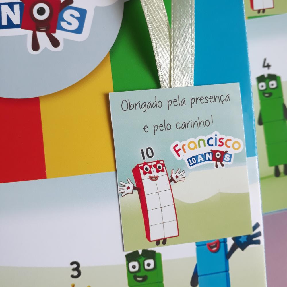 Sacolinhas Surpresa Dos Numberblocks