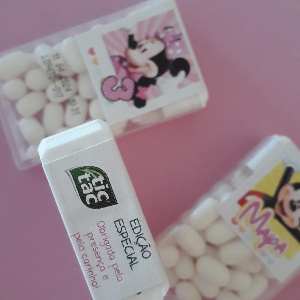 Caixinha de pastilhas de Tic Tac personalizadas