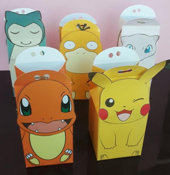 Caixinhas Milk Pokemon