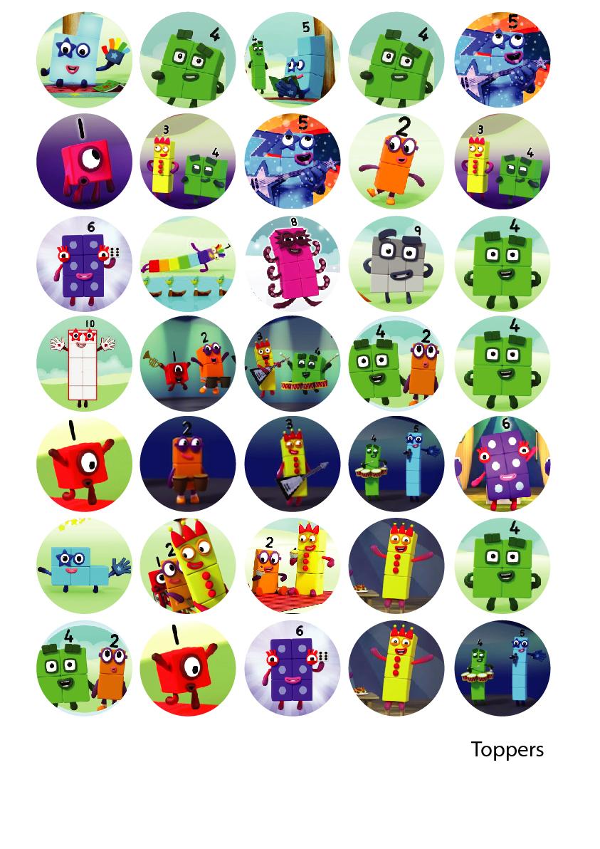 Kit digital Numberblocks