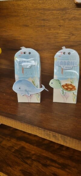 Caixinhas Milk Fundo do Mar