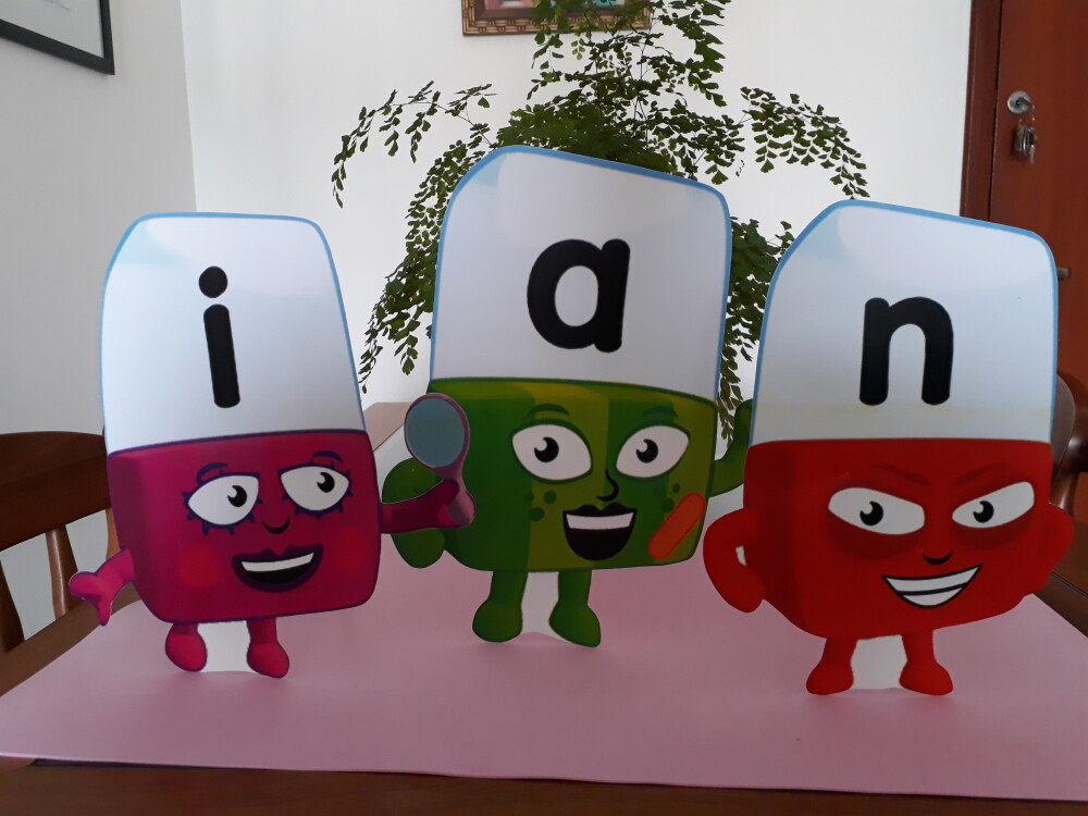 Alphablocks de mesa