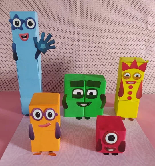Numberblocks para Brincar - 1 ao 5