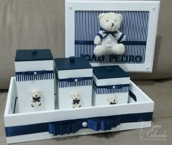 Kit higiene com quadro