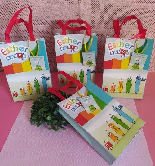 Sacolinhas Surpresa Dos Numberblocks