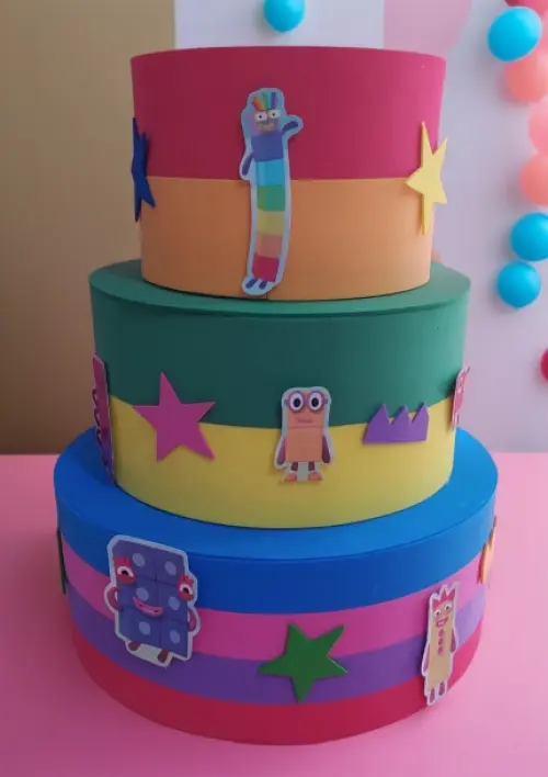 Bolo fake Numberblocks