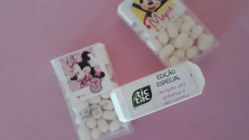 Caixinha de pastilhas de Tic Tac personalizadas