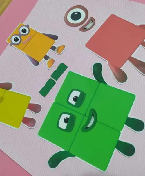 Jogo dos Numberblocks para Completar