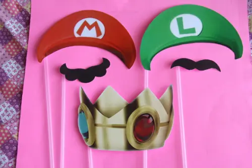 Kit Para Fotos Super Mario
