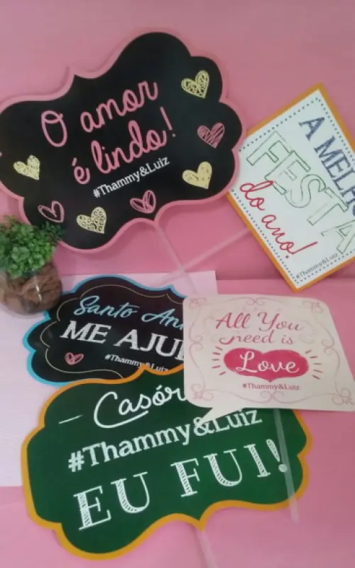 Plaquinhas Divertidas Para Casamento