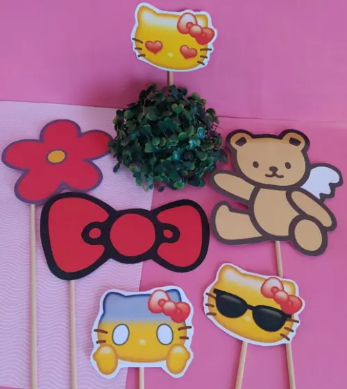 Kit Para Fotos Da Hello Kitty