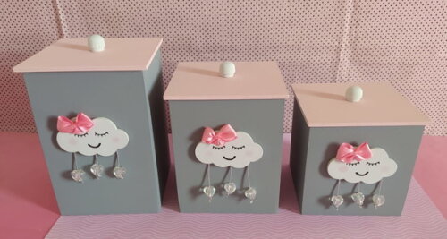 Kit higiene para bebê com farmacinha