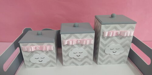 Kit higiene para bebê com farmacinha