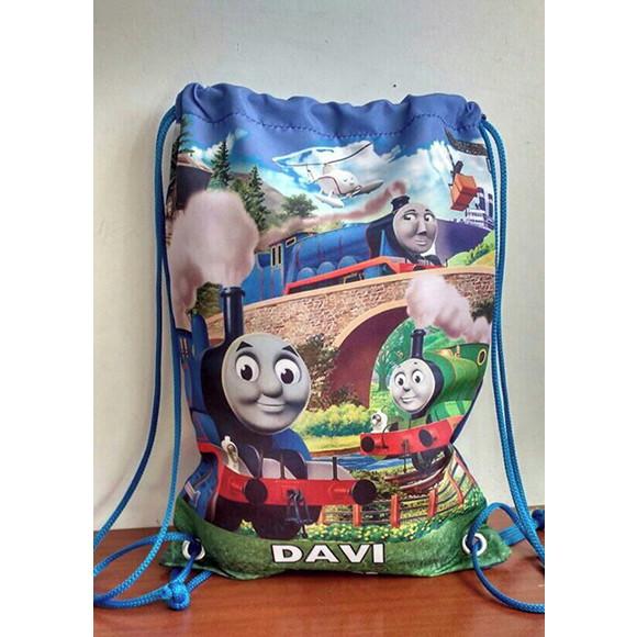 Mochilinha Mochila sacochila sacolinha Thomas e Seus Amigos 18x28