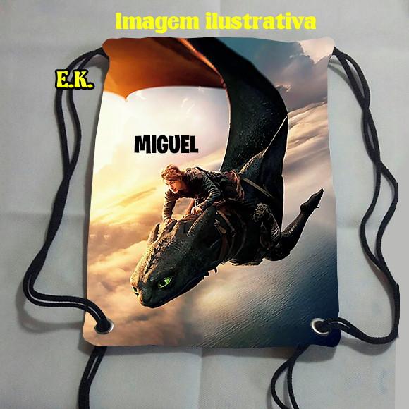 Mochilinha mochila sacochila sacolinha Como Treinar o Seu Dragão