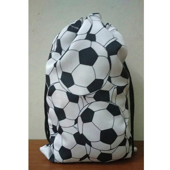 Mochilinha sacolinha sacochila mochila Futebol 18x28cm (pequeno)