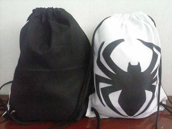 Mochilinha Sacolinha Sacochila Mochila Homem Aranha 25x35cm