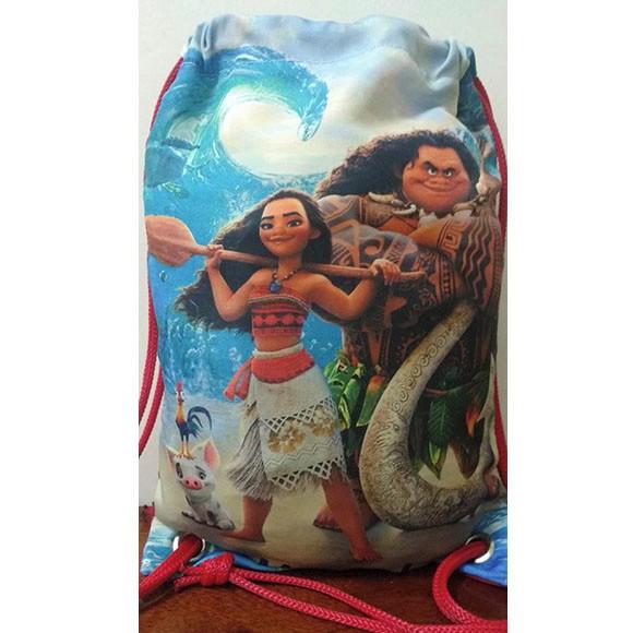 Mochilinha moachila sacolinha sacochila Moana 18x28cm (pequeno)