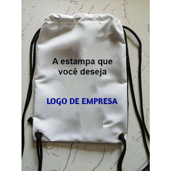 Mochilinha Sacochila Mochila tipo saco Sacolinha  Personalizada 2