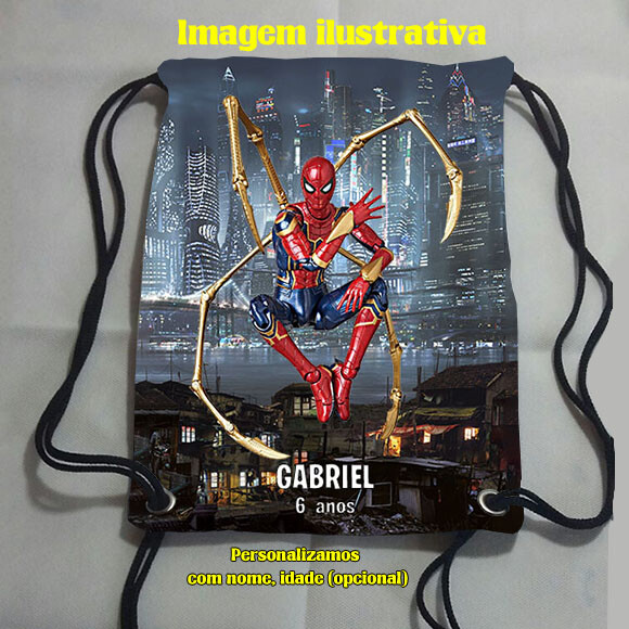 Sacochila Mochilinha Mochila tipo saco Sacolinha Personalizada Ho