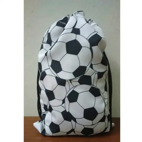 Mochilinha sacolinha sacochila mochila Futebol 18x28cm (pequeno)