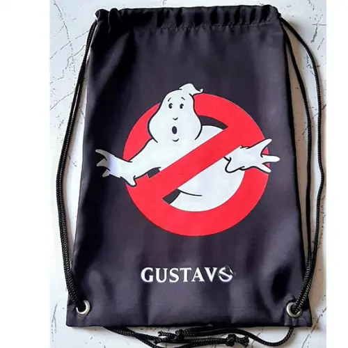 Mochilinha mochila sacochila os Caça Fantasmas 18x28cm (pequeno)