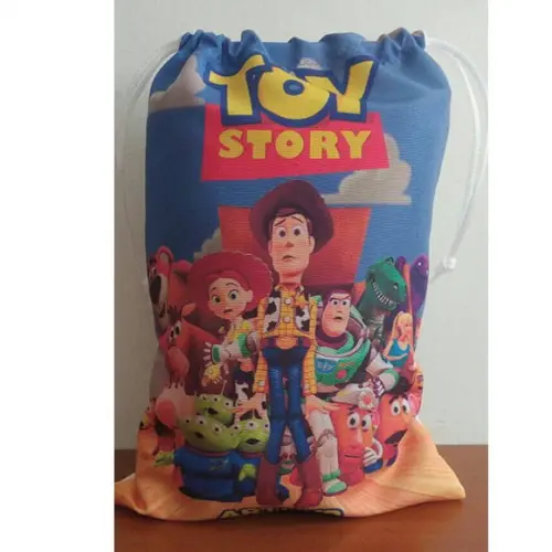 Mochilinha Sacolinha Mochila Sacochila  Toy Story 18x28cm