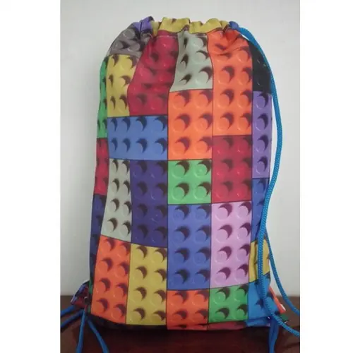 Mochilinha mochila sacochila sacolinha Lego 18x28cm (pequeno)