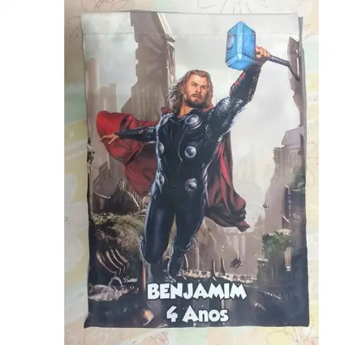 Mochilinha sacochila mochila sacolinha Thor 18x28cm (pequeno)