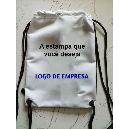 Mochilinha Sacochila Mochila tipo saco Sacolinha  Personalizada 2