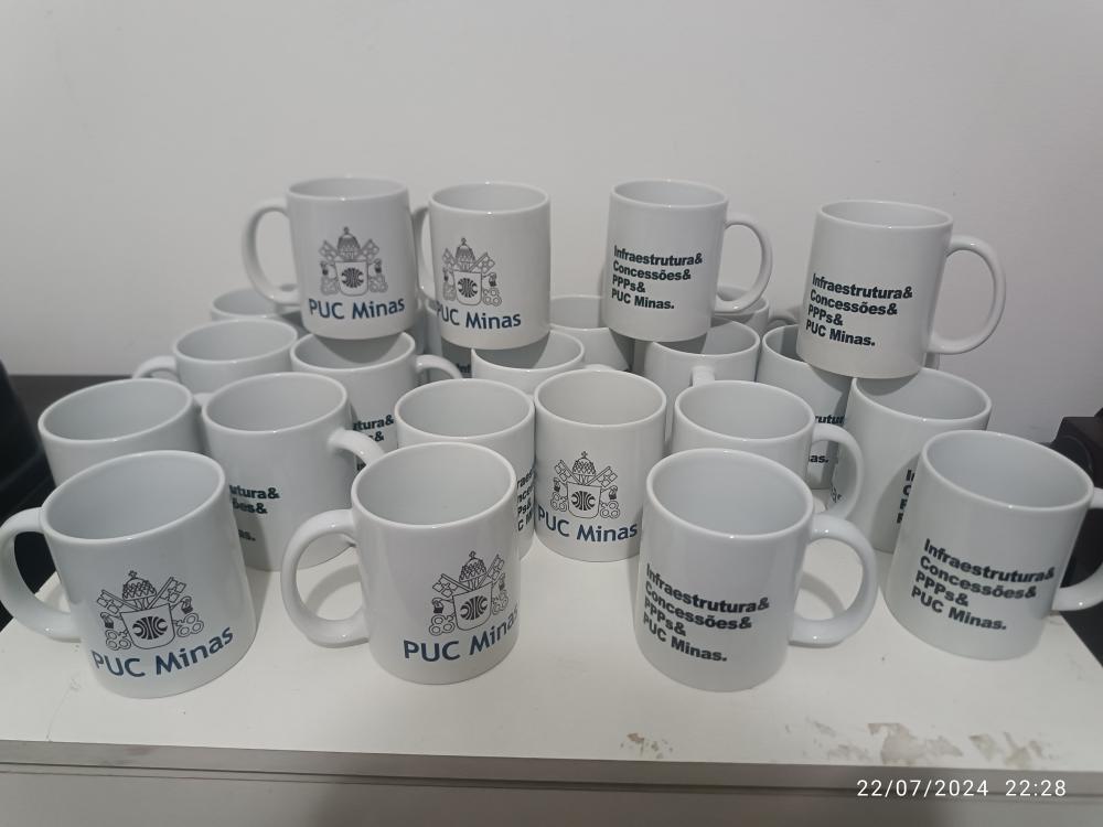 Caneca Personalizada Porcelana 325ml com logo