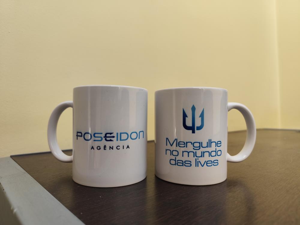 Caneca Personalizada Porcelana 325ml com logo