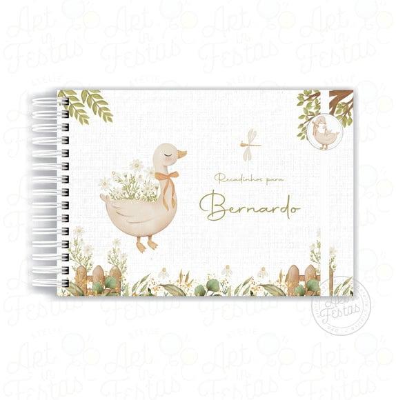 Caderno de Mensagens Baby