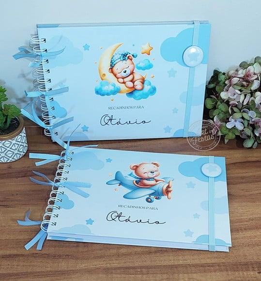 Caderno de Mensagens Menino