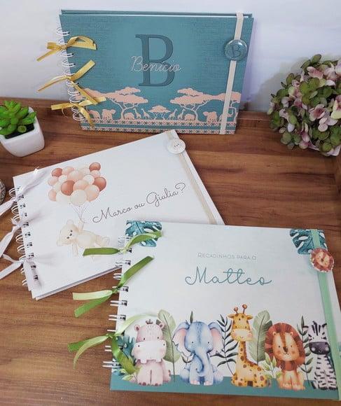 Caderno de Mensagens Menino
