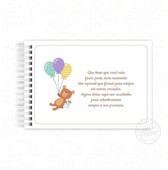 Caderno de Mensagens Pic Nic