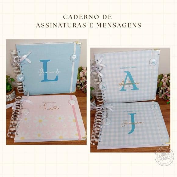 Caderno de Assinaturas e Mensagens