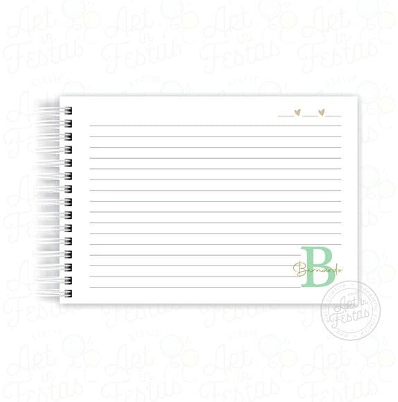 Caderno de Assinaturas e Mensagens