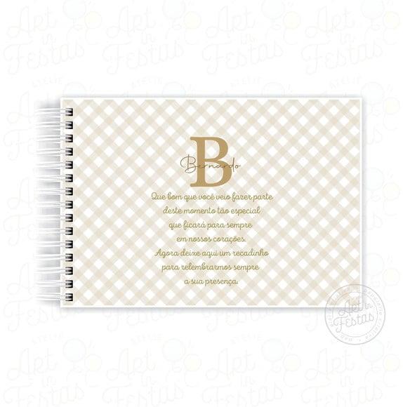 Caderno de Assinaturas e Mensagens