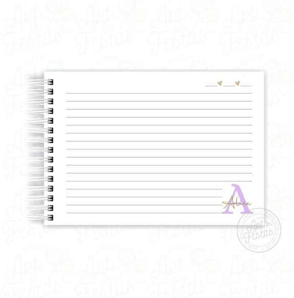 Caderno de Assinaturas e Mensagens