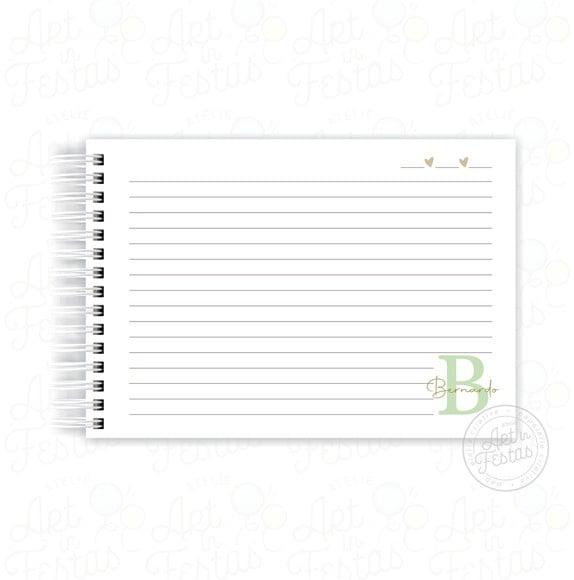 Caderno de Assinaturas e Mensagens