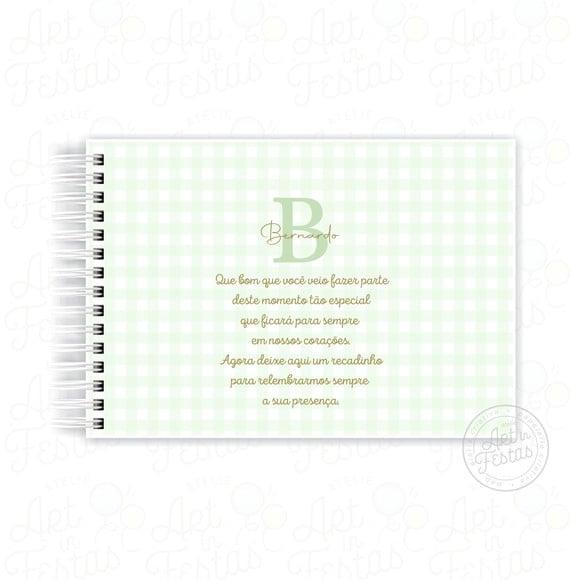 Caderno de Assinaturas e Mensagens