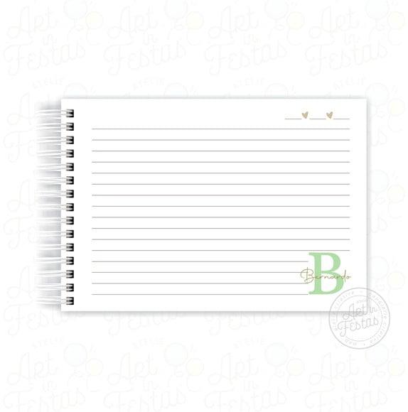 Caderno de Assinaturas e Mensagens