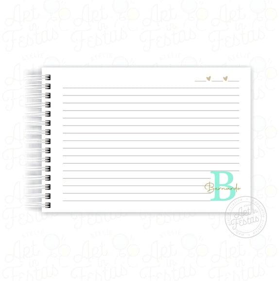 Caderno de Assinaturas e Mensagens