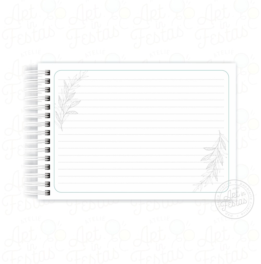 Caderno de Assinaturas Monograma