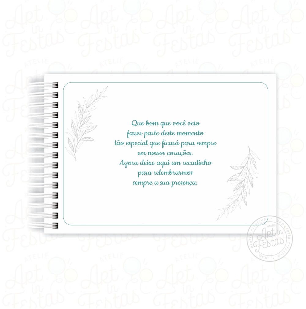 Caderno de Assinaturas Monograma